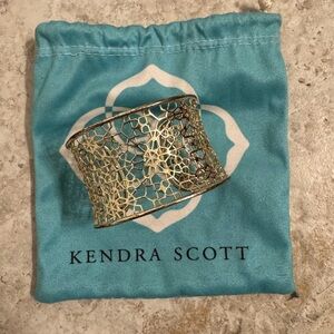 Kendra Scott Gold Cuff Bracelet